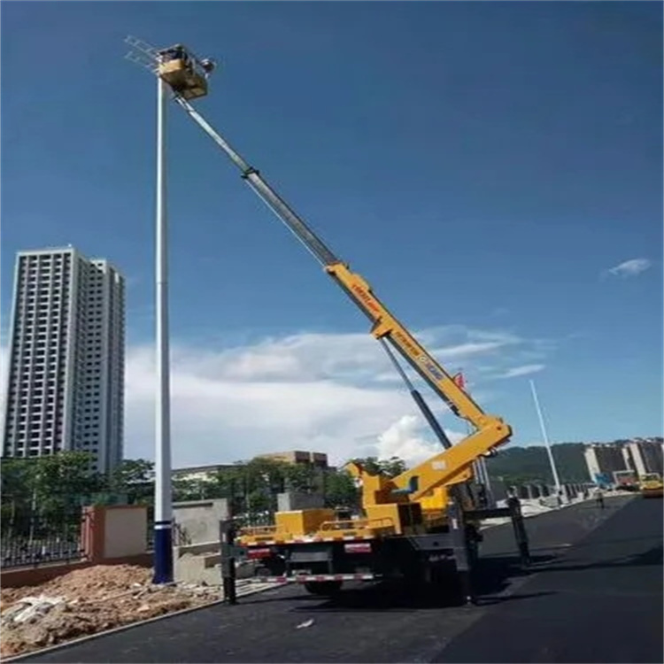 南县维修路灯的曲臂升降车出租